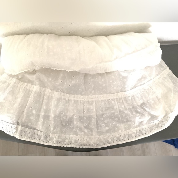 Elegant talisman White Embroidered Maxi Dress. - Picture 13 of 16